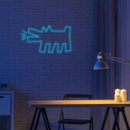 Letreiro de LED USB 5V para Cães - Econômico