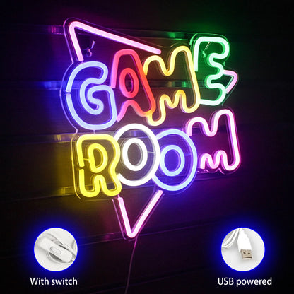 Letreiro de LED USB 5V para Jogos - Econômico