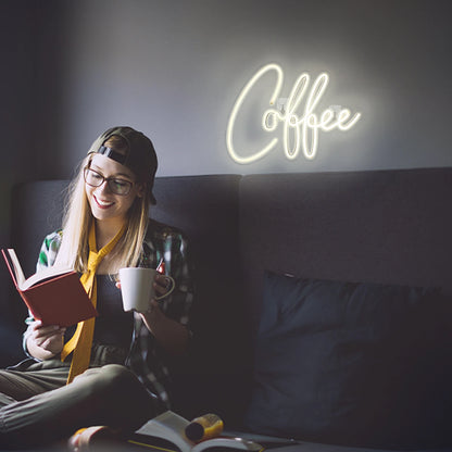 Coffee 5V USB LED Neon Sign - Budget Friendly