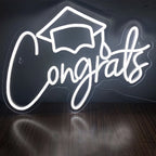 Letreiro de LED "Congrats" USB 5V - Econômico