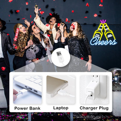 Placa de LED Cheers 5V USB - Econômica