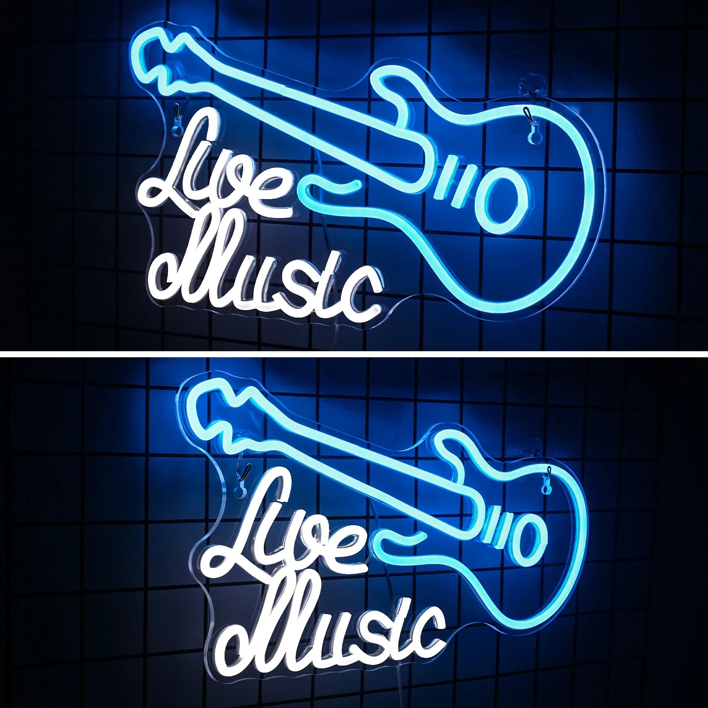 Guitar 5V USB LED Neon Sign - Budget Friendly