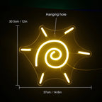 Sol Branco Quente 5V USB Letreiro de LED - Econômico