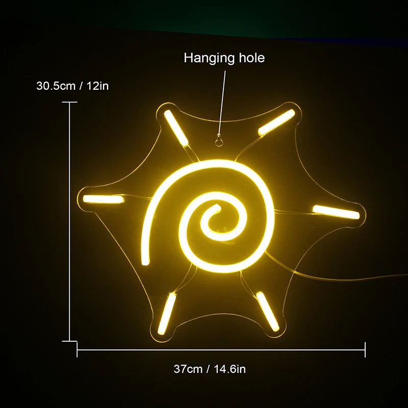 Sol Branco Quente 5V USB Letreiro de LED - Econômico