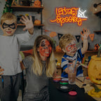 LET'S GET Spooky – Teia de aranha – letreiro de néon LED (5 V USB)