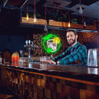 Mojito – Copo de cocktail, citrinos e hortelã – reclame luminoso em néon LED (5 V USB)