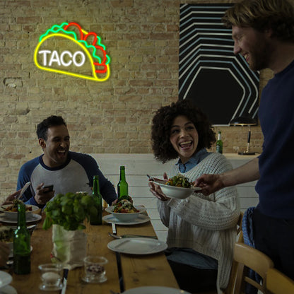 Tacos 5V USB LED Neon Sign - Budget Friendly
