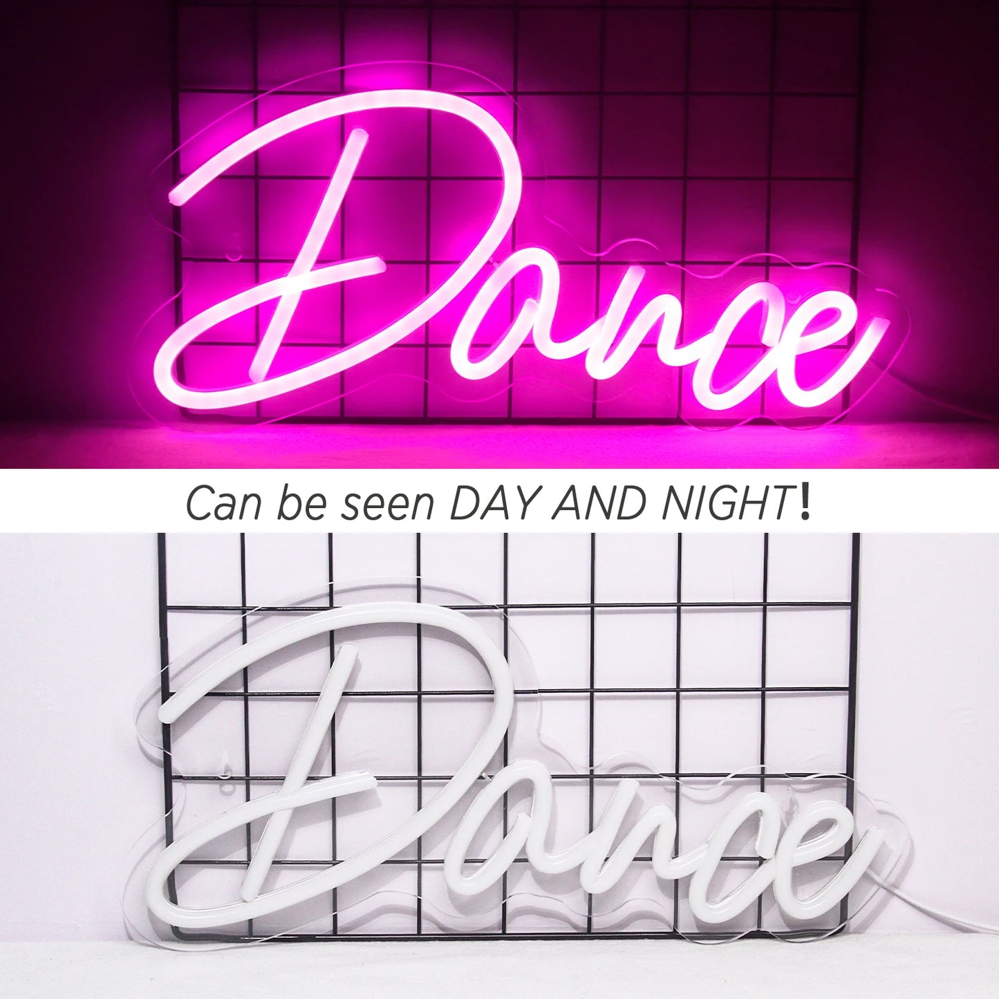 Letreiro de LED USB 5V Dance - Econômico