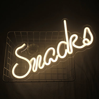 Snacks 5V USB Letreiro de LED - Econômico