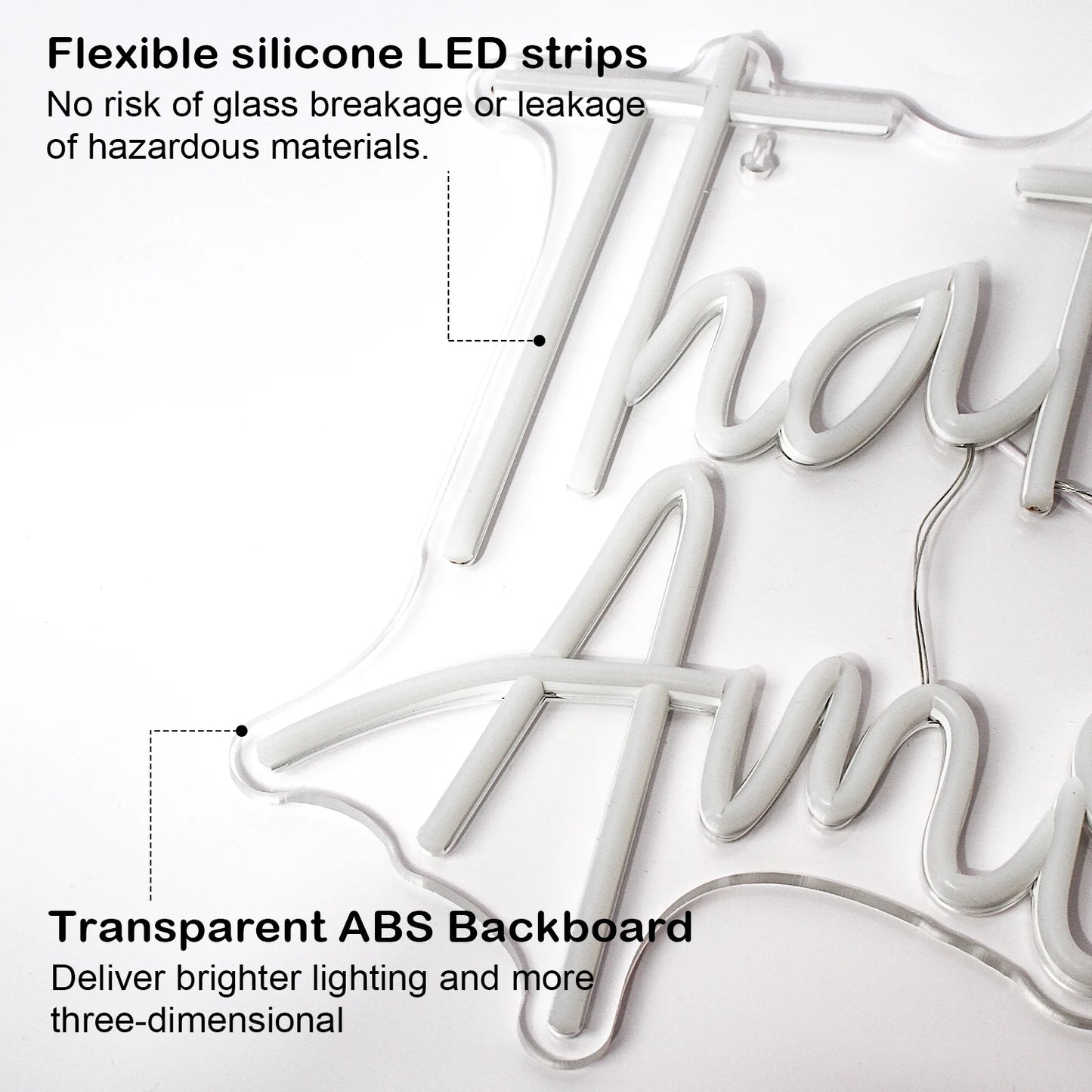 O Amore Placa de LED 5V USB - Econômico