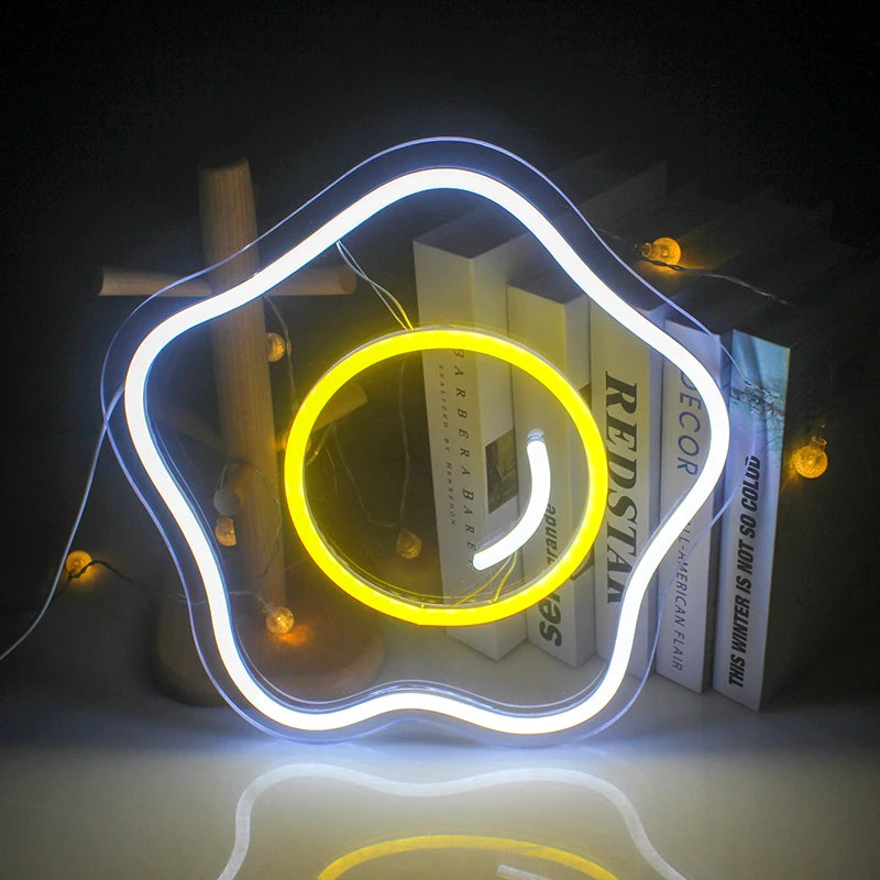 Placa de LED 5V USB em Formato de Abacate - Econômica