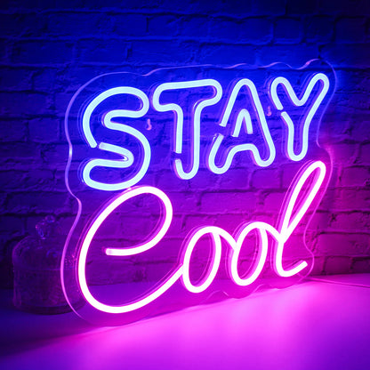 Letreiro de LED Cool Stay 5V USB - Econômico