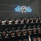Letreiro de LED Barbell Weightlifting 5V USB - Econômico