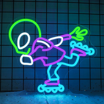 Alien 5V USB LED Neon Sign - Budget Friendly