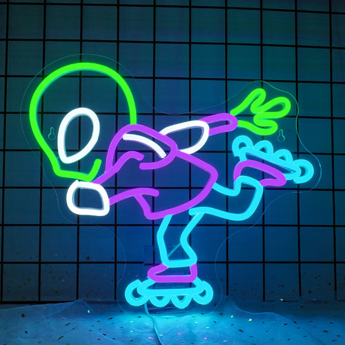 Letreiro de LED Alien 5V USB - Econômico