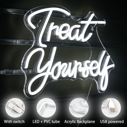 Mime-se Letreiro de LED USB 5V - Econômico
