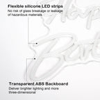 Happy Birthday – letreiro de néon LED (5 V USB)