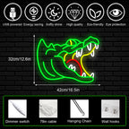 Letreiro de LED com USB 5V Alligator - Econômico