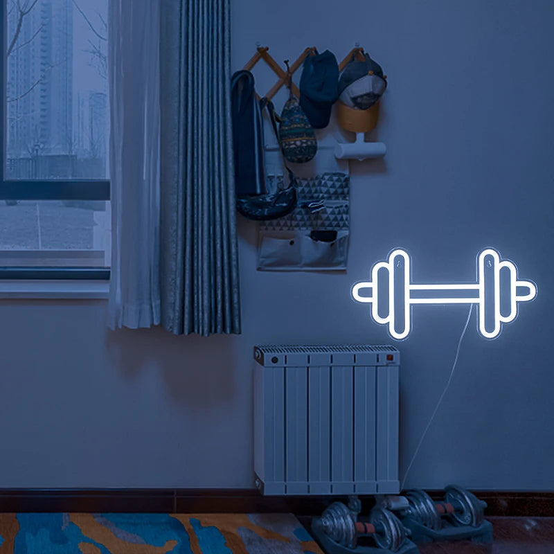 Barra de pesos – letreiro de néon LED (5 V USB)
