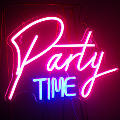 Placa de LED USB 5V Party Time - Econômica
