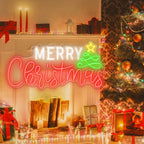 Merry Christmas 5V USB LED Neon Sign - Budget Friendly