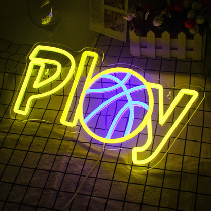 Letreiro de LED USB 5V de Basquete - Econômico