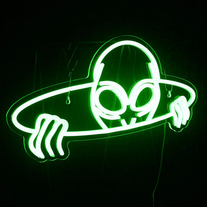 Letreiro de LED Alien 5V USB - Econômico