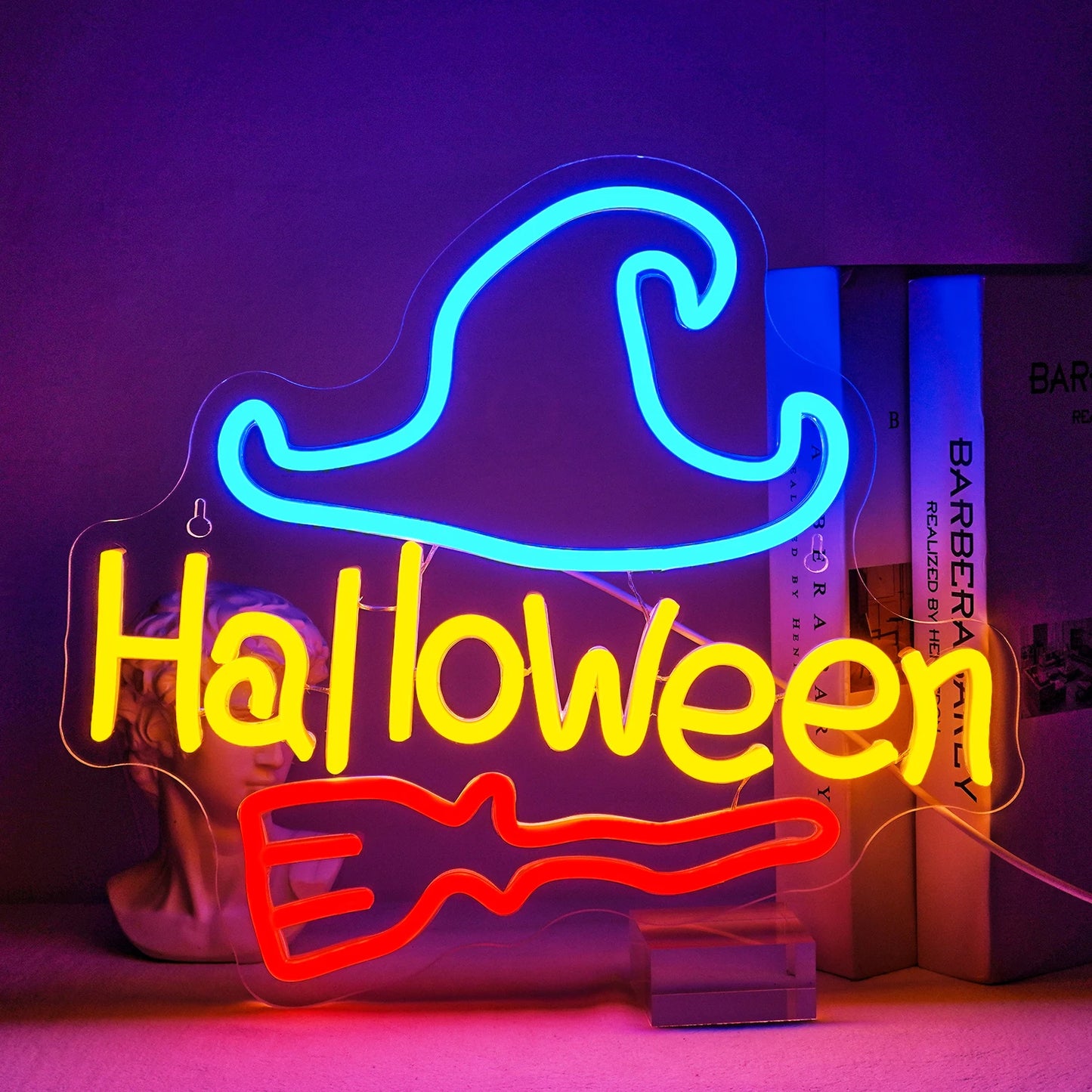Halloween 5V USB LED Neon Sign - Budget Friendly