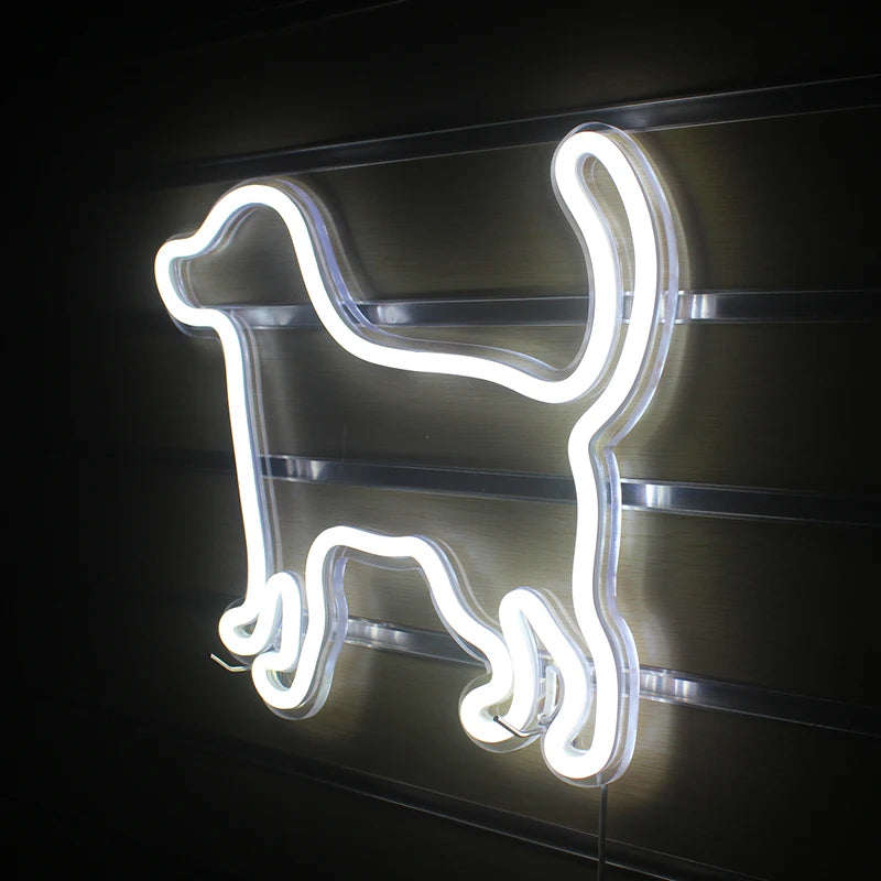 Letreiro de LED 5V USB para Cães Pequenos - Econômico