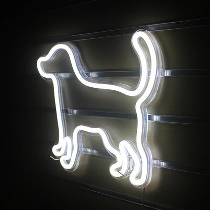 Letreiro de LED 5V USB para Cães Pequenos - Econômico