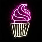 Letreiro de LED Cupcake 5V USB - Econômico