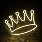 Forma de coroa – letreiro de néon LED (5 V USB)