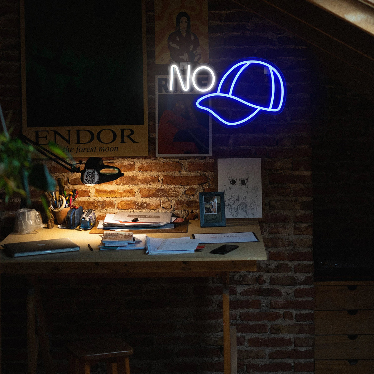 No Cap 5V USB LED Neon Sign - Budget Friendly