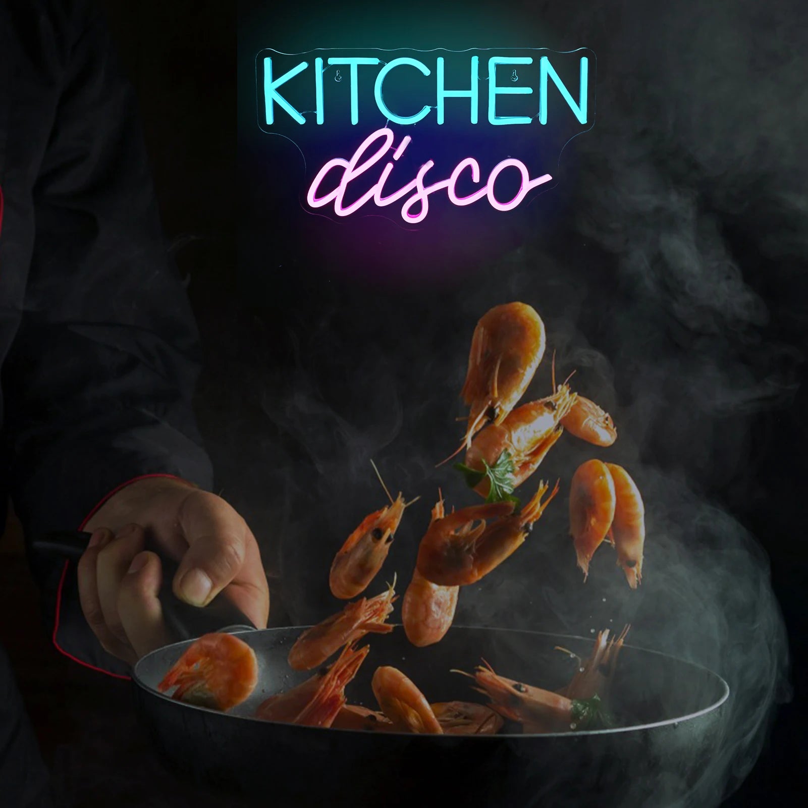 Kitchen Disco 5V Mini USB LED Neon Sign - Budget Friendly