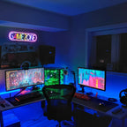 Placa de LED Colorida Game Zone 5V USB - Econômica