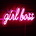 Girl Boss – letreiro de néon LED (5 V USB)