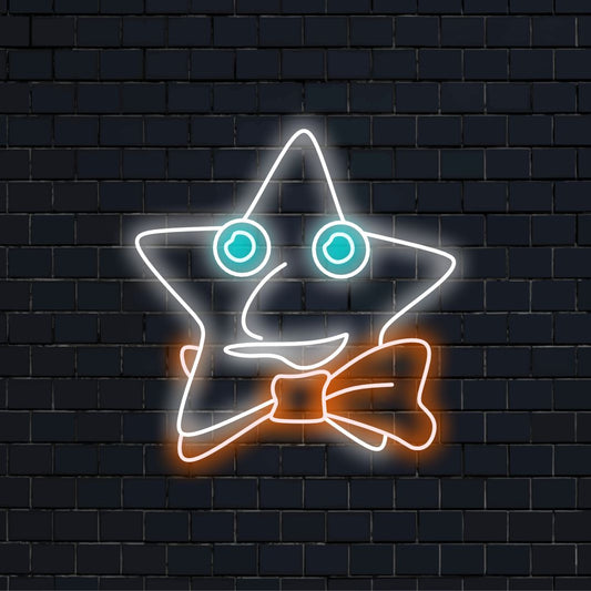 "Starry Night Star Neon Sign" introduces celestial wonders with its radiant star design and captivating glow, turning your space into a mesmerizing cosmic display.