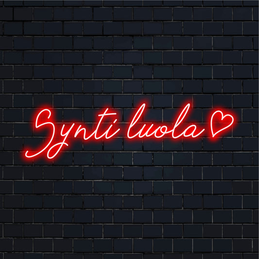 Letreiro Luminoso Synti Luola