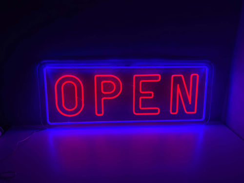 Letreiro Neon Aberto - The Art Neon