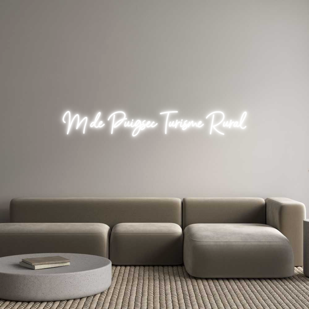 Custom Neon: M de Puigsec ...