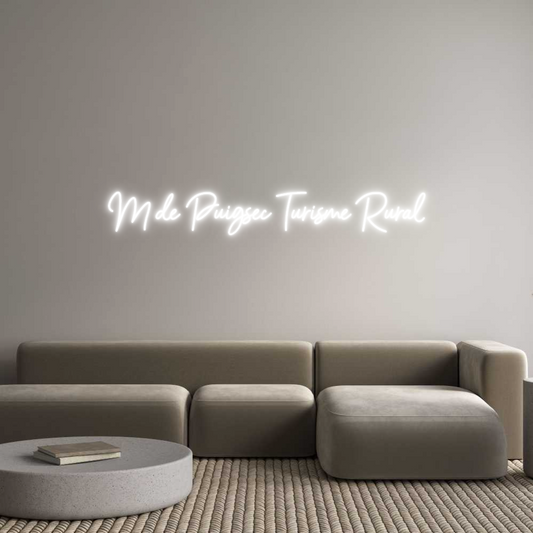 Custom Neon: M de Puigsec ...