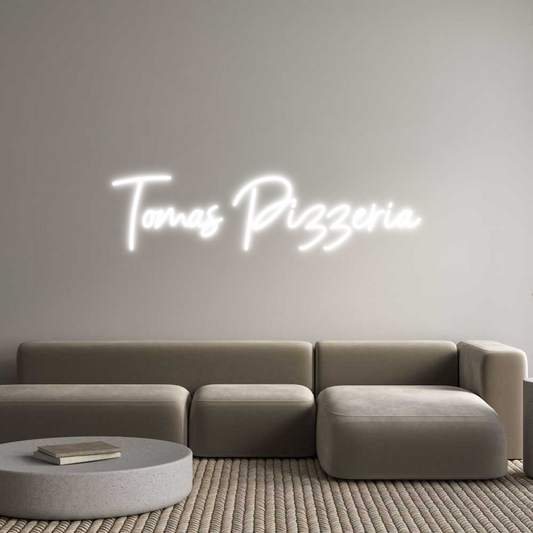 Custom Neon: Tomas Pizzeria