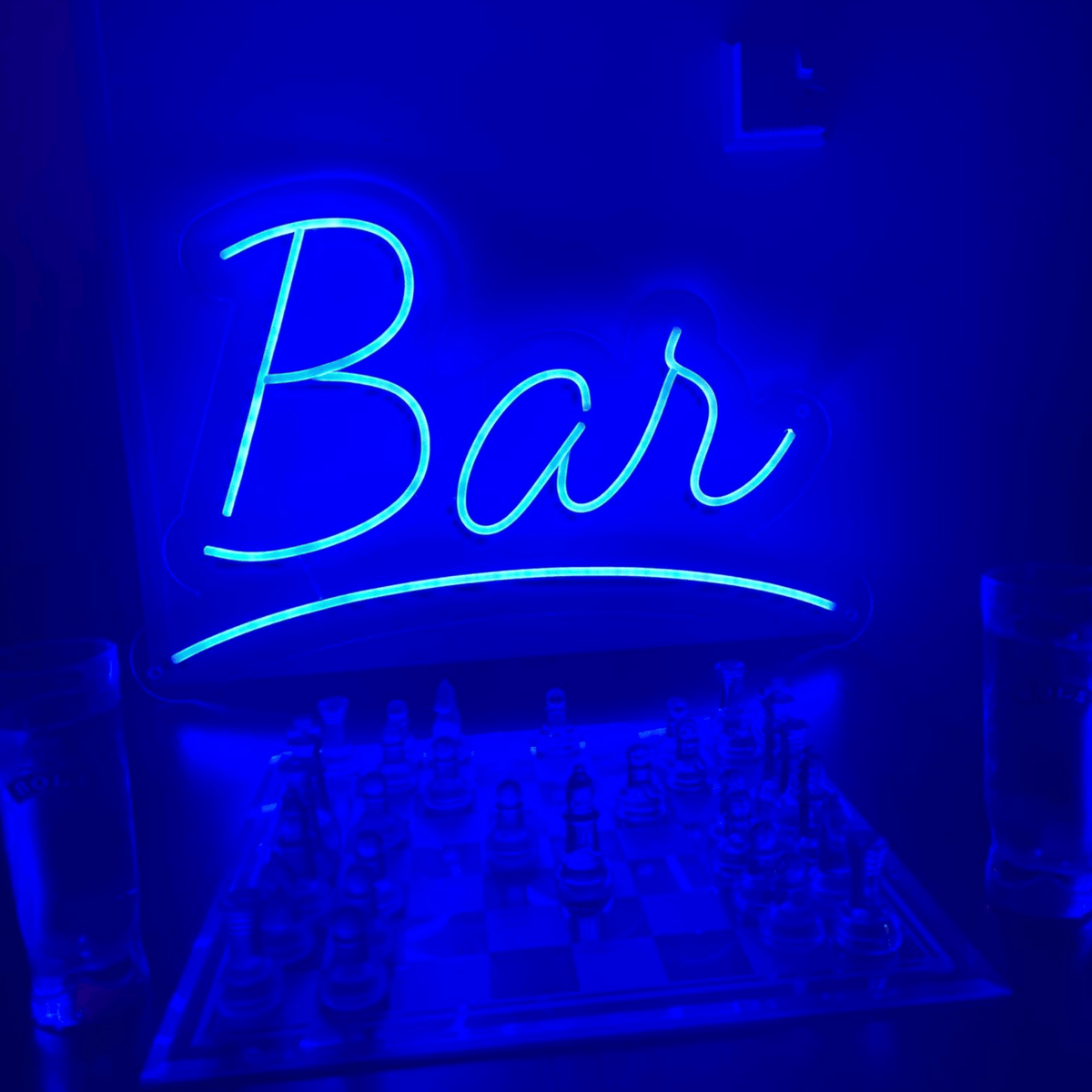 Placa de neon para bar - The Art Neon