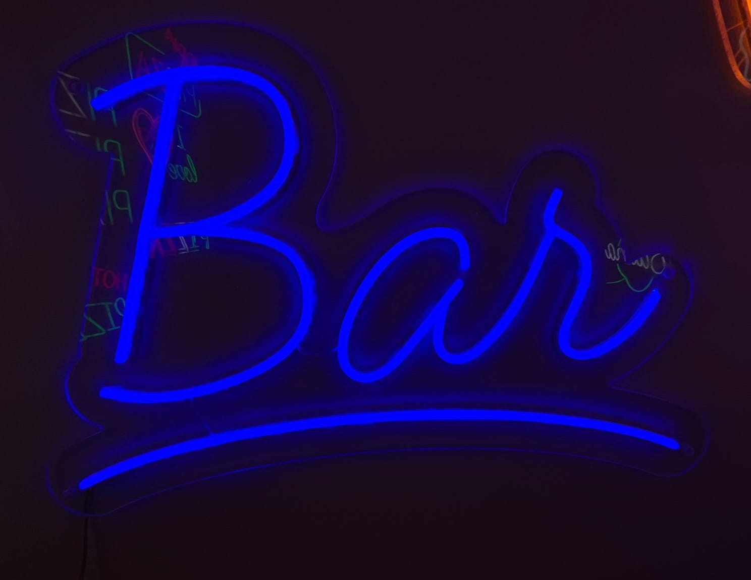 Placa de neon para bar - The Art Neon
