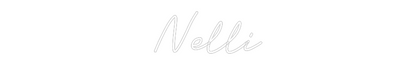 Letreiro de LED personalizado: Nelli