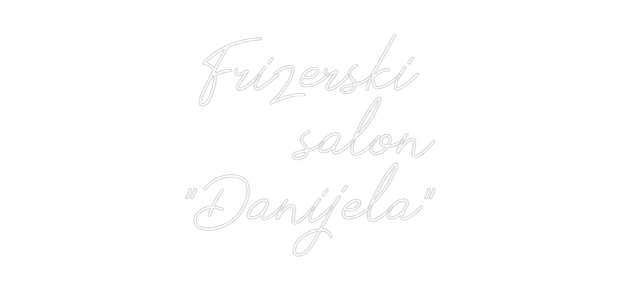 Custom Neon: Frizerski 
s...