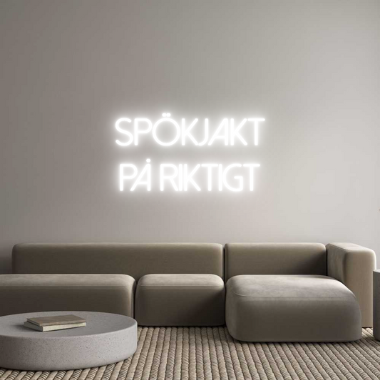 Custom Neon: Spökjakt
på ...