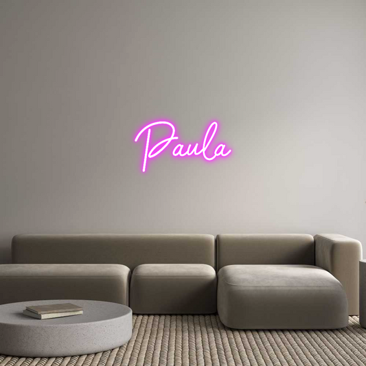 Custom Neon: Paula