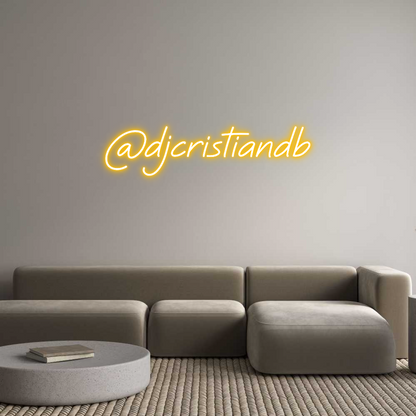 Custom Neon: @djcristiandb