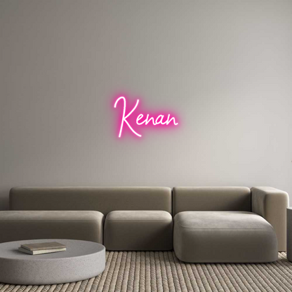 Özel Neon Tabela: Kenan